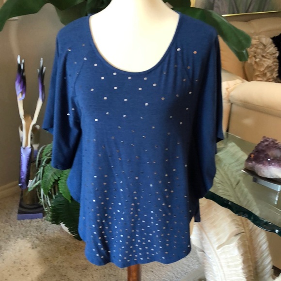 SZ S NWOT HANNA & GRACE TOP - Picture 1 of 6